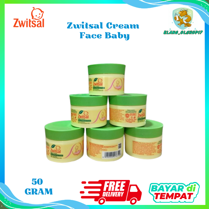 Zwitsal Face and Body Cream Untuk Bayi 50gram Cream Untuk Wajah Bayi Lembut dan Wangi