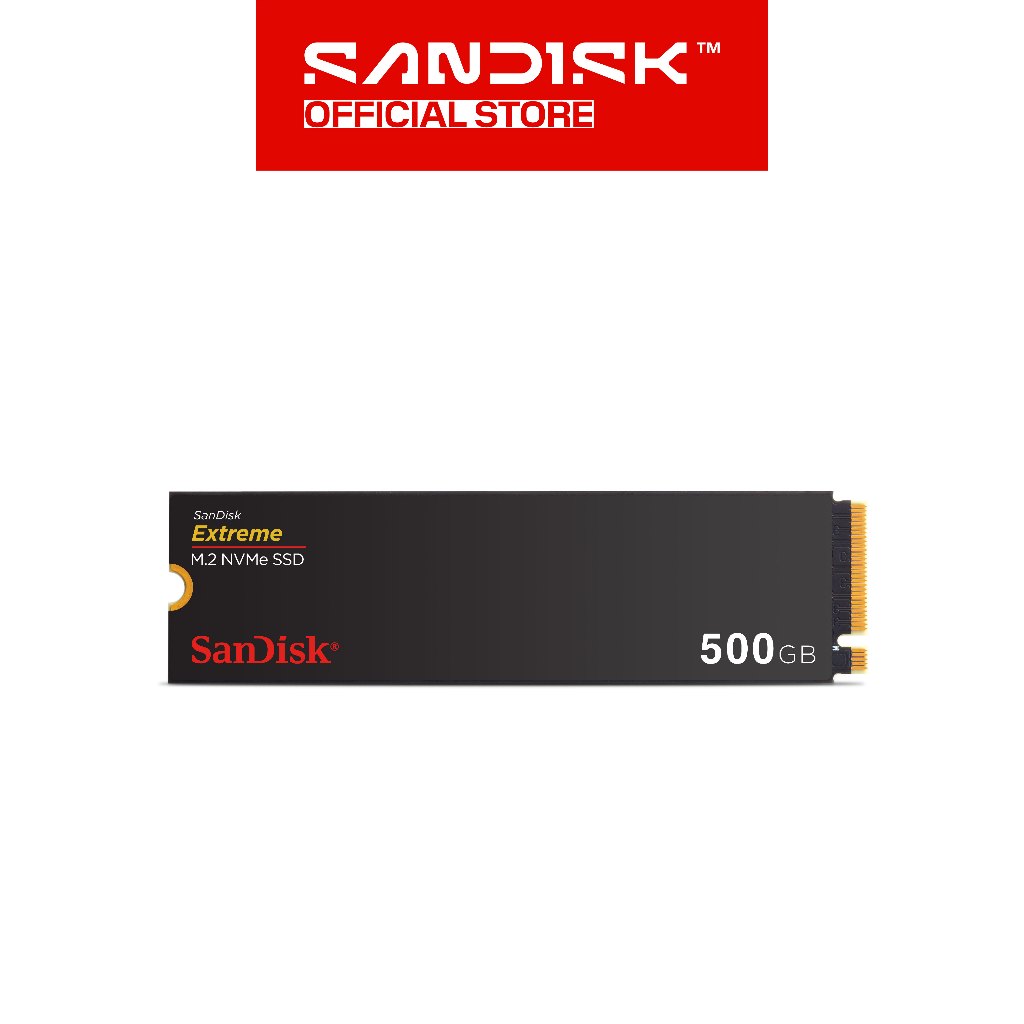 SANDISK SSD Internal Extreme M.2 500GB / 1TB / 2TB NVMe PCIe Gen 4.0 (Up to 5000 / 5150MB/s)