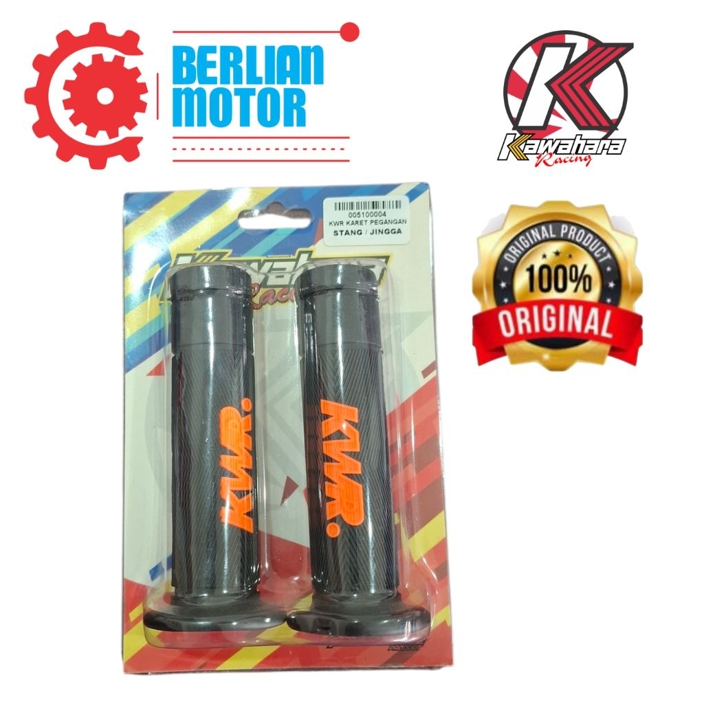 Handgrip Kawahara Racing KWR Original - Karet Pegangan Stang Motor