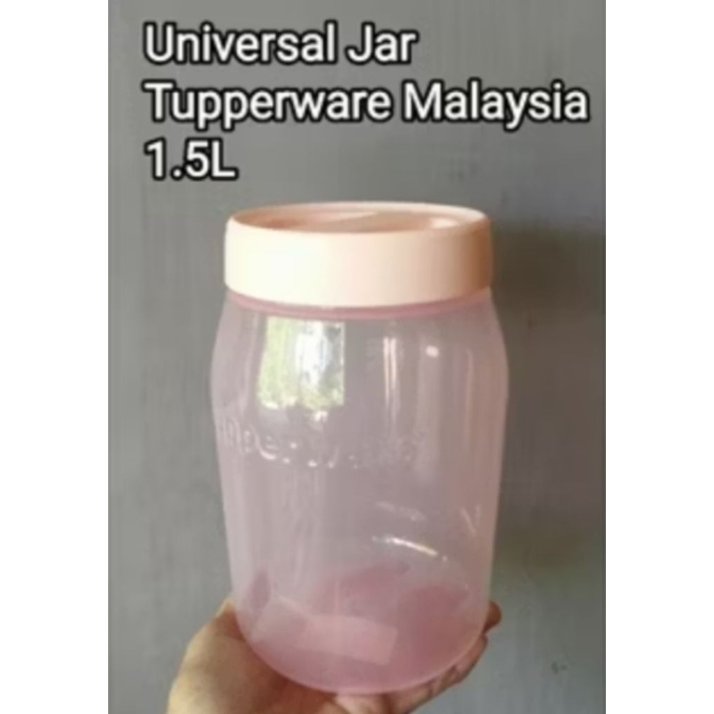 Toples Universal Jar 1.5L dan 3L Tupperware Baru