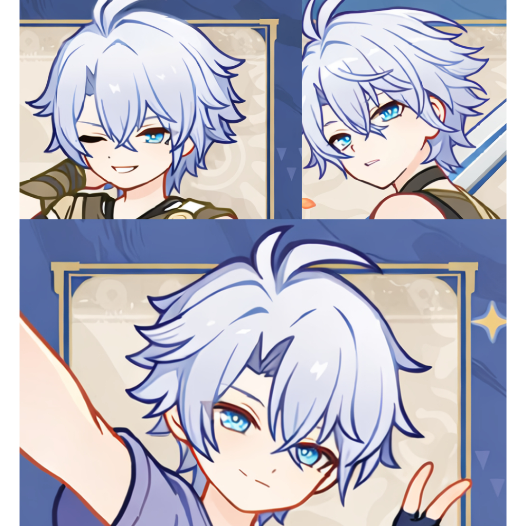 [HSR] Phainon Deliverer Khaslana Amphoreus Ganci Pin Collection Honkai Star Rail