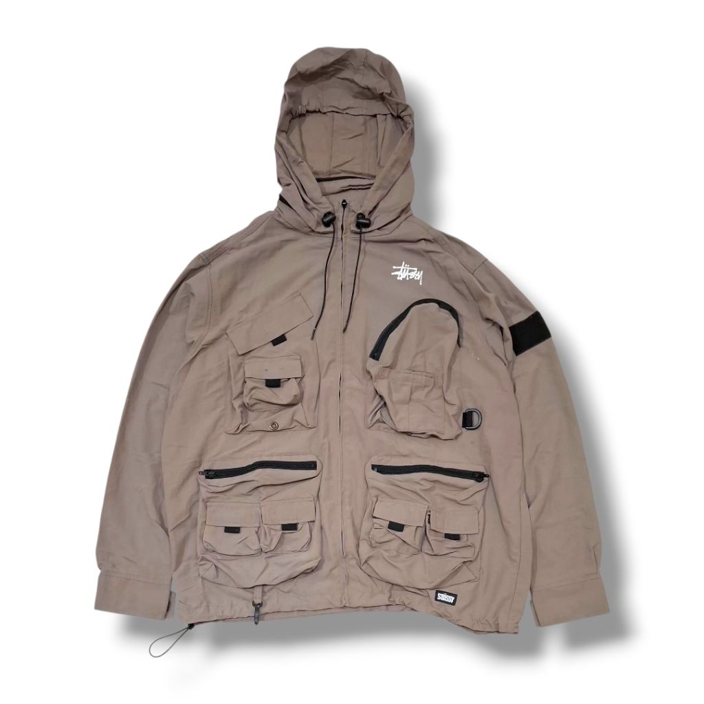 anorak jacket stussy