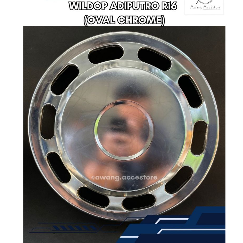 Wildop Truk Ring 16 Adiputro Chrome dan Mentah Weldop Truk Ring 16 Harga Termurah