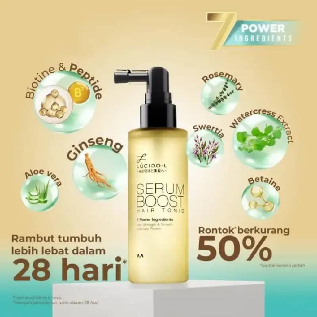 Lucido-L Serum Boost Hair Tonic