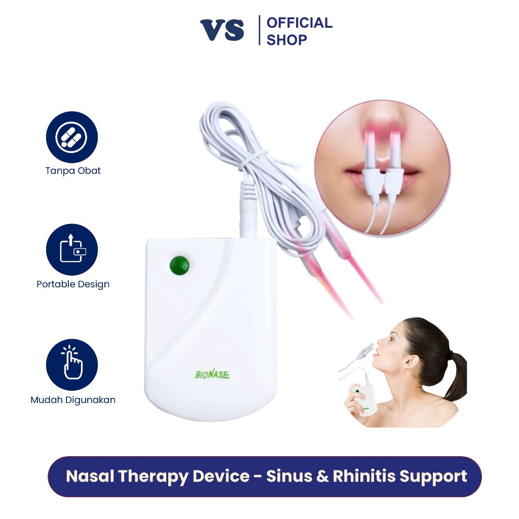 Bionase Terapi Sinus & Rhinitis Nasal Therapy Device R-133 Rhinitis Sinus Relief Nose Massage