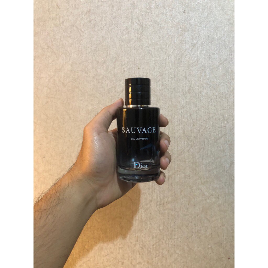botol kosong dior sauvage edp no box