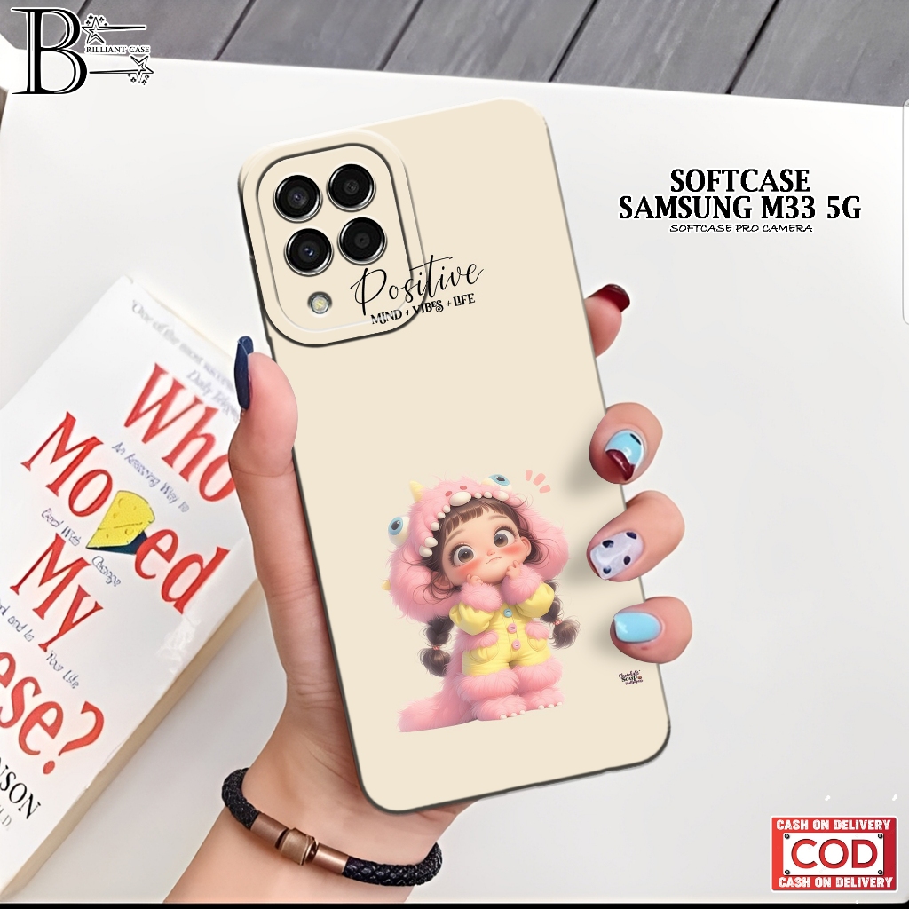 Case Samsung Galaxy M33 5G Terbaru - Fashion Case Lucu - Casing Samsung Galaxy M33 5G - Silikon Pro 