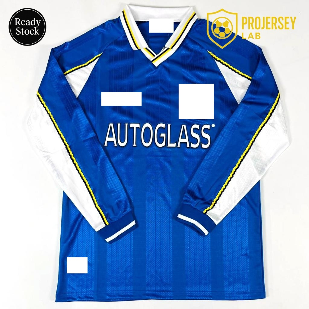 (BARU) RETRO LS JERSEY BOLA CHELSEA HOME 2011 2012 LENGAN PANJANG