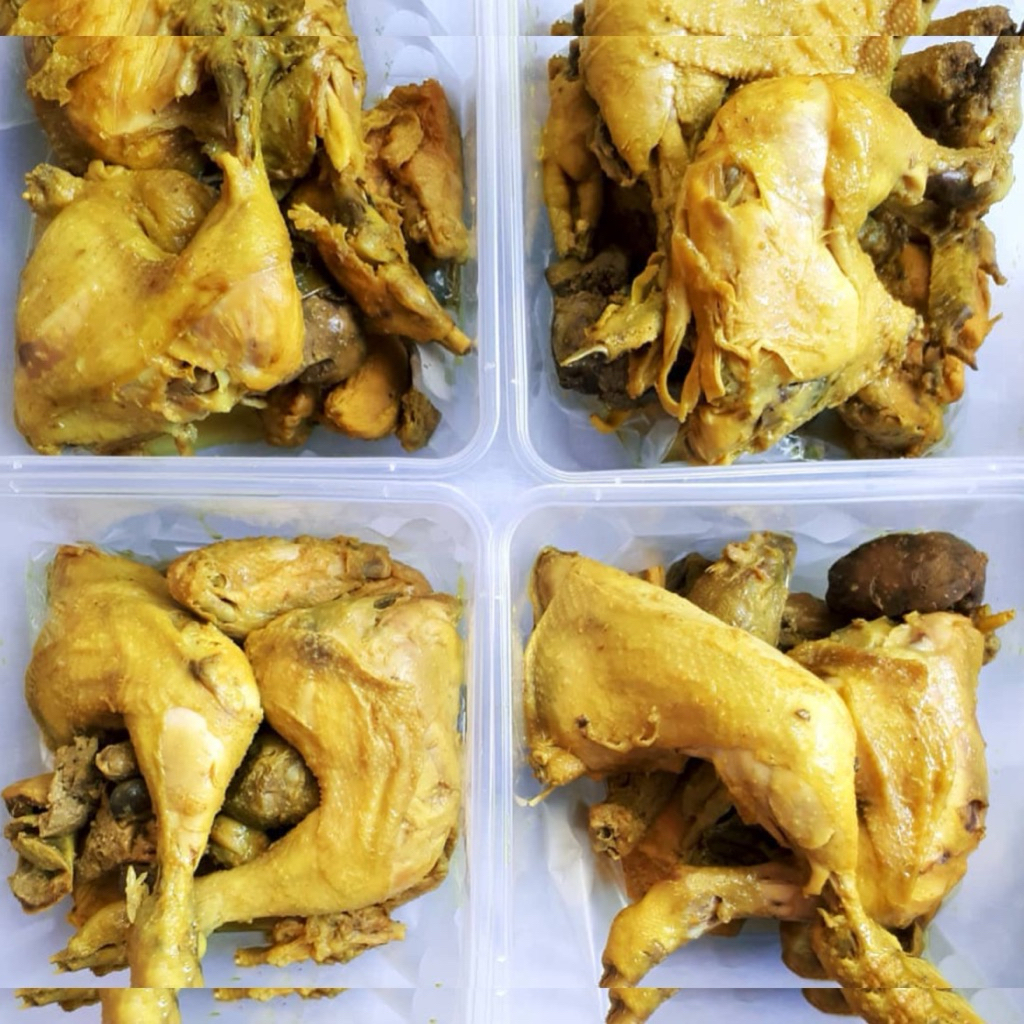 LAUK MATANG - AYAM UNGKEP KUNING +-500gr