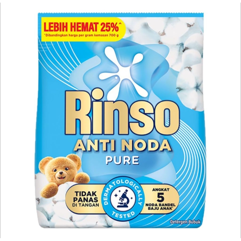 Rinso Anti Noda Deterjen Bubuk Pure 1,4 kg