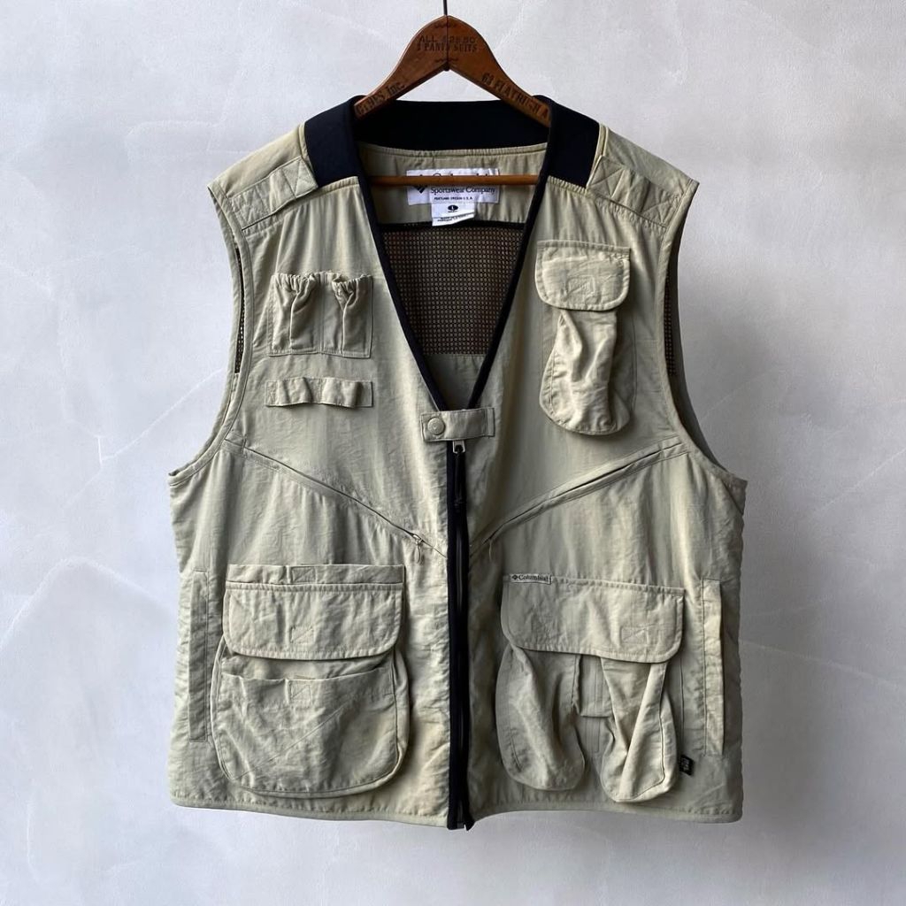 Vest COLUMBIA VTG 90s tactical fishing