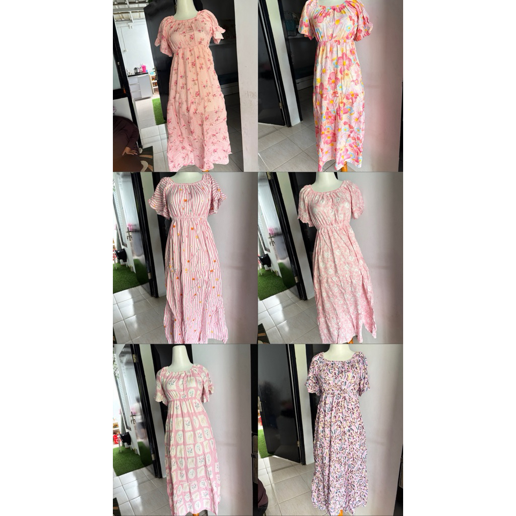 Baju Wanita Dress Pantai / Daster Rayon Premium