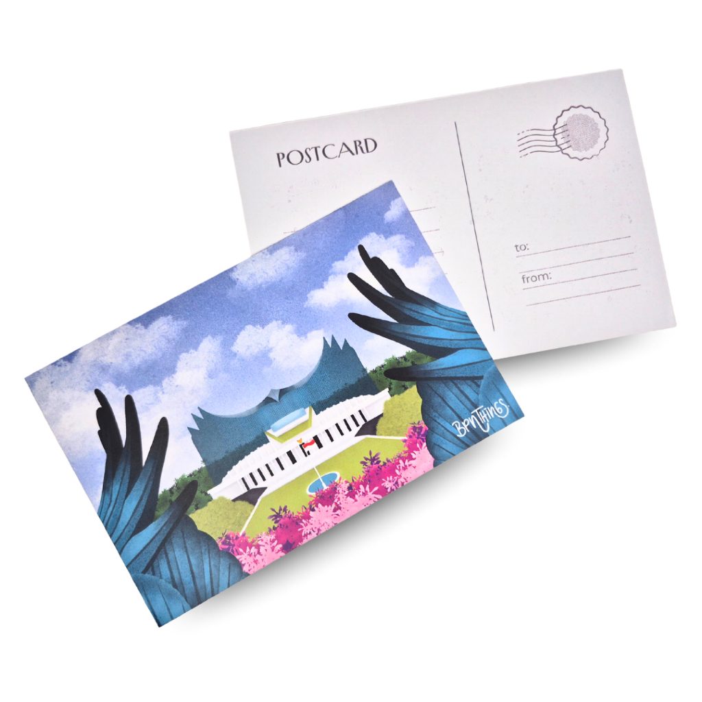 Postcard - Istana Negara IKN | Oleh-Oleh Balikpapan