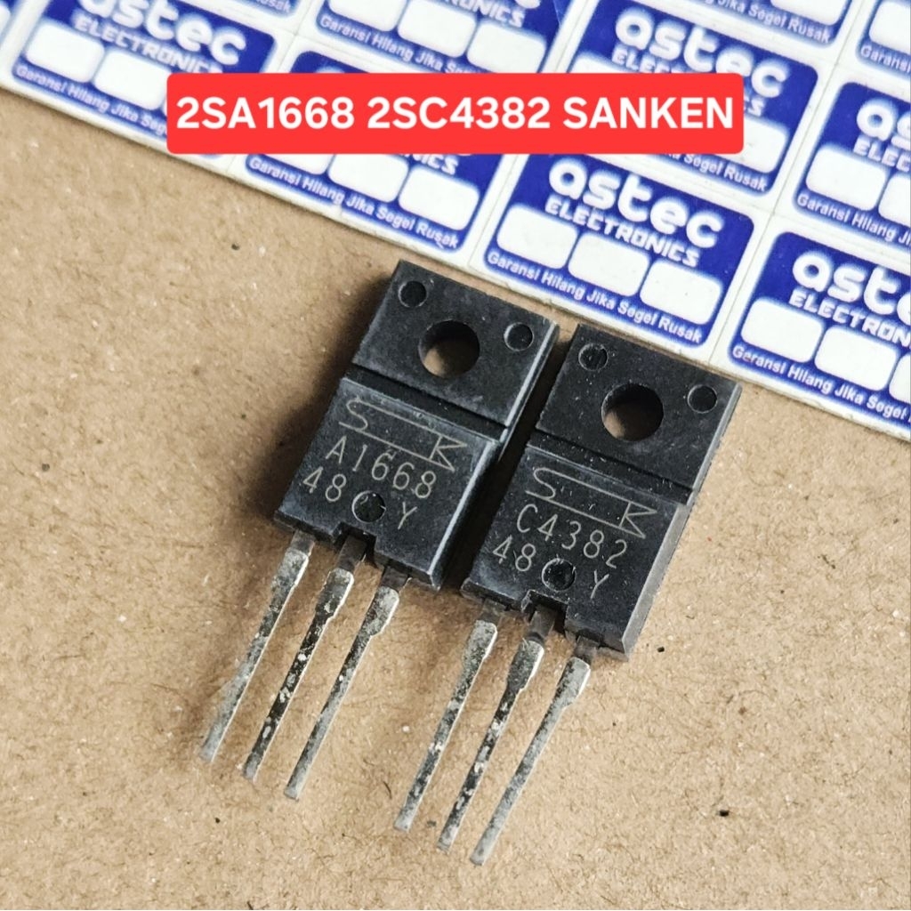 A1668 C4382 2SA1668 2SC4382 Original SANKEN