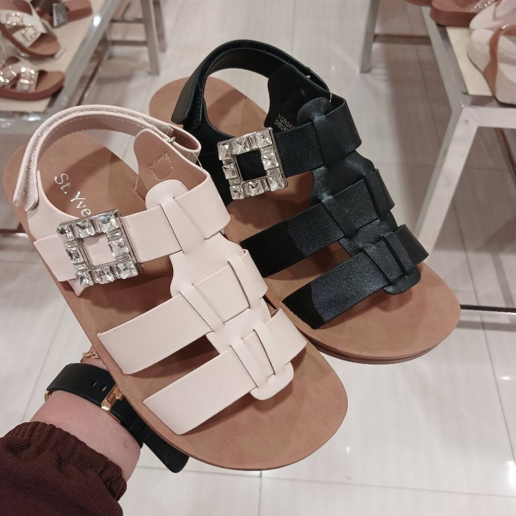 sepatu sandal wanita tali ST.YVES ori dari matahari