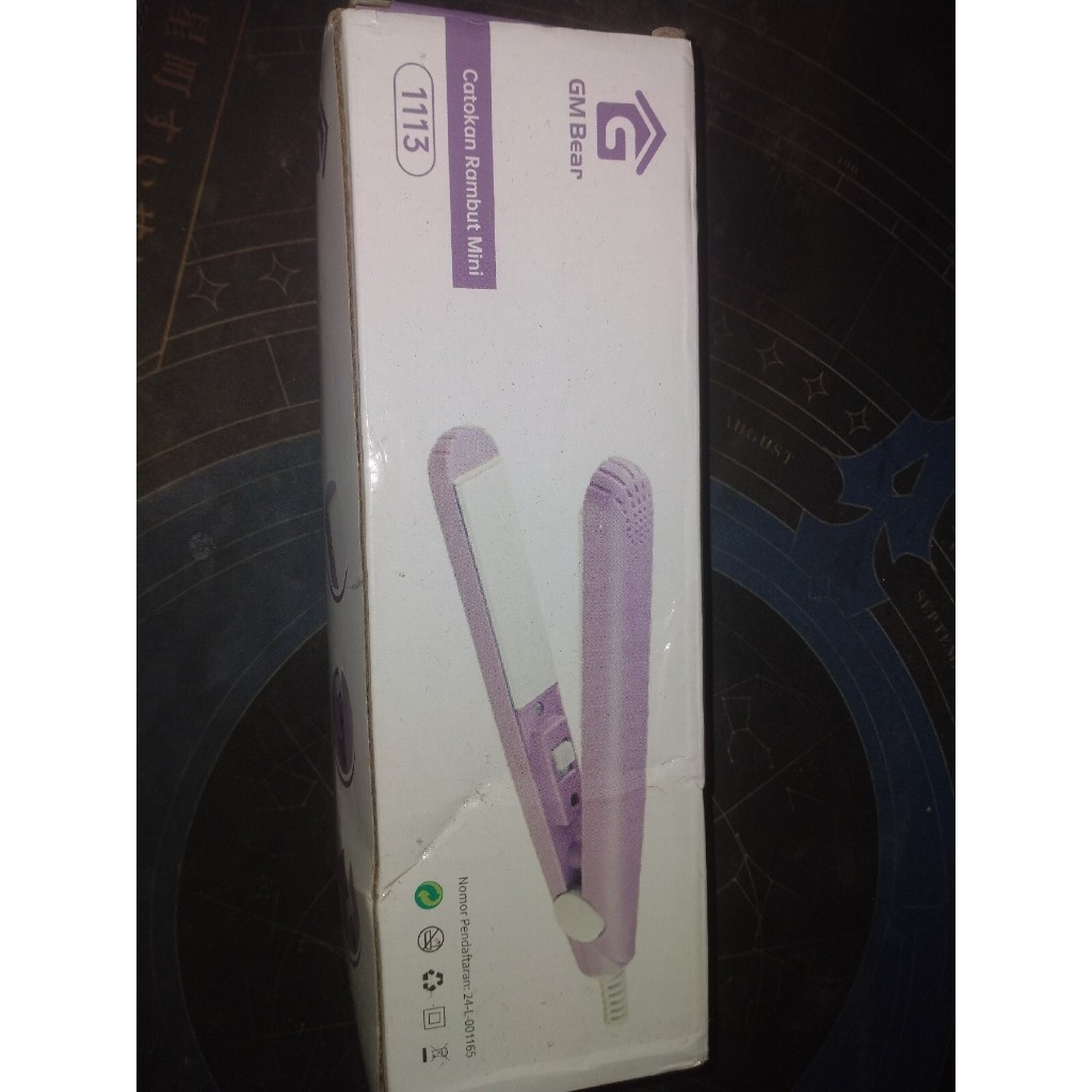 GM Bear Catokan Rambut Mini 1113 - Catokan Rambut Poratable Catokan Kecil ( Bekas like New )