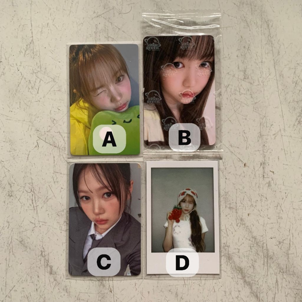PHOTOCARD HEARTS2HEARTS OFFICIAL YEON H2H PC THE CHASE STYLE FOCUS JUMP UP LD KODOK STARRIVER 4.0 PH