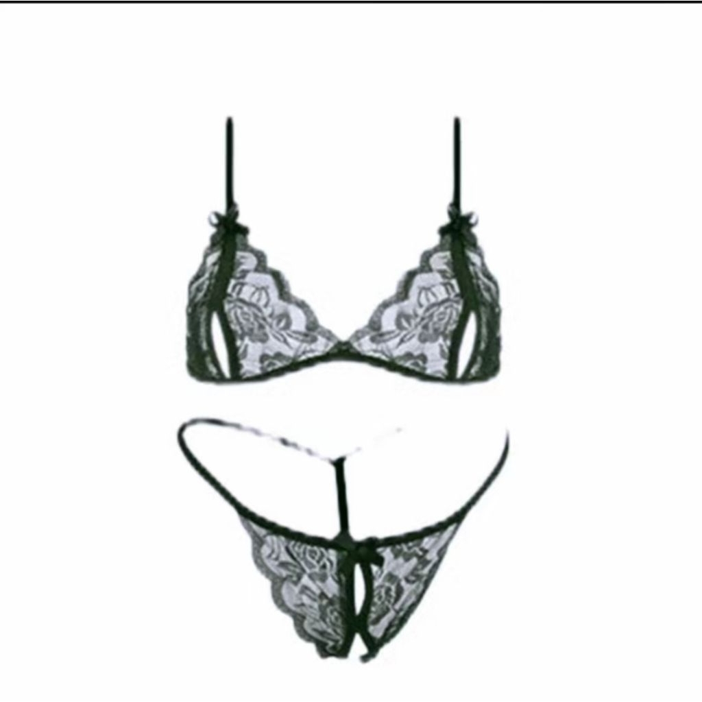 HOT DEALS SET BRA SEXY KOREA RENDA TRANSPARAN LEMBUT