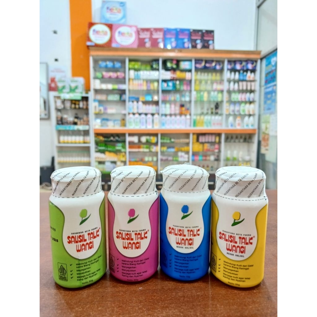 Bedak Salicyl Talk Wangi 50gram