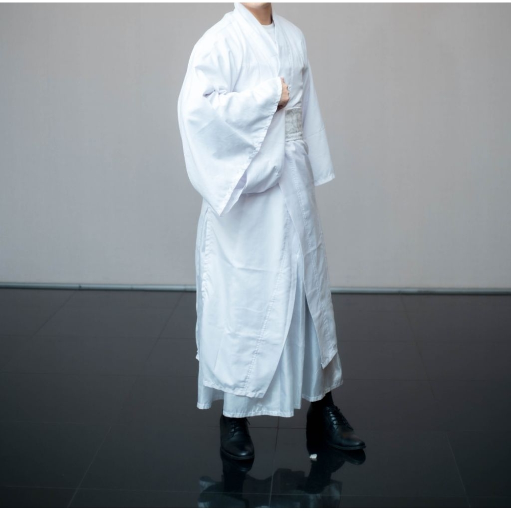 Hanfu Putih Cowo Kostum XieLian