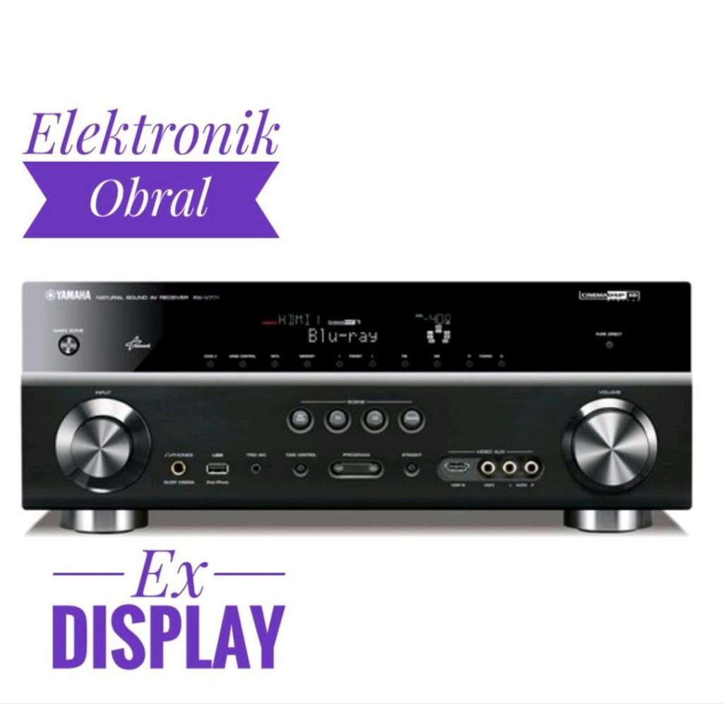 Yamaha RXV-771 AV RECEIVER 7.2 Channel