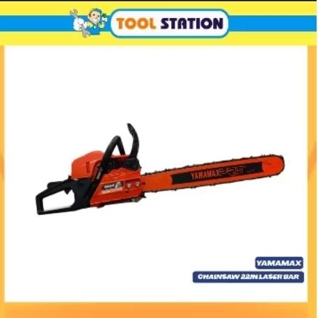 YAMAMAX Chainsaw 22" 2 Tak Laser Bar