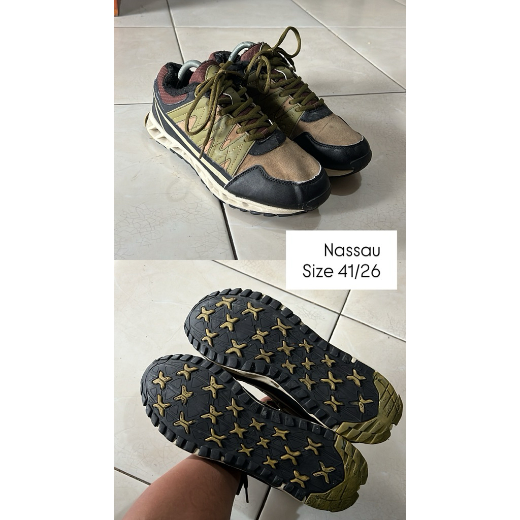 sepatu outdoor Nassau Size 41/26