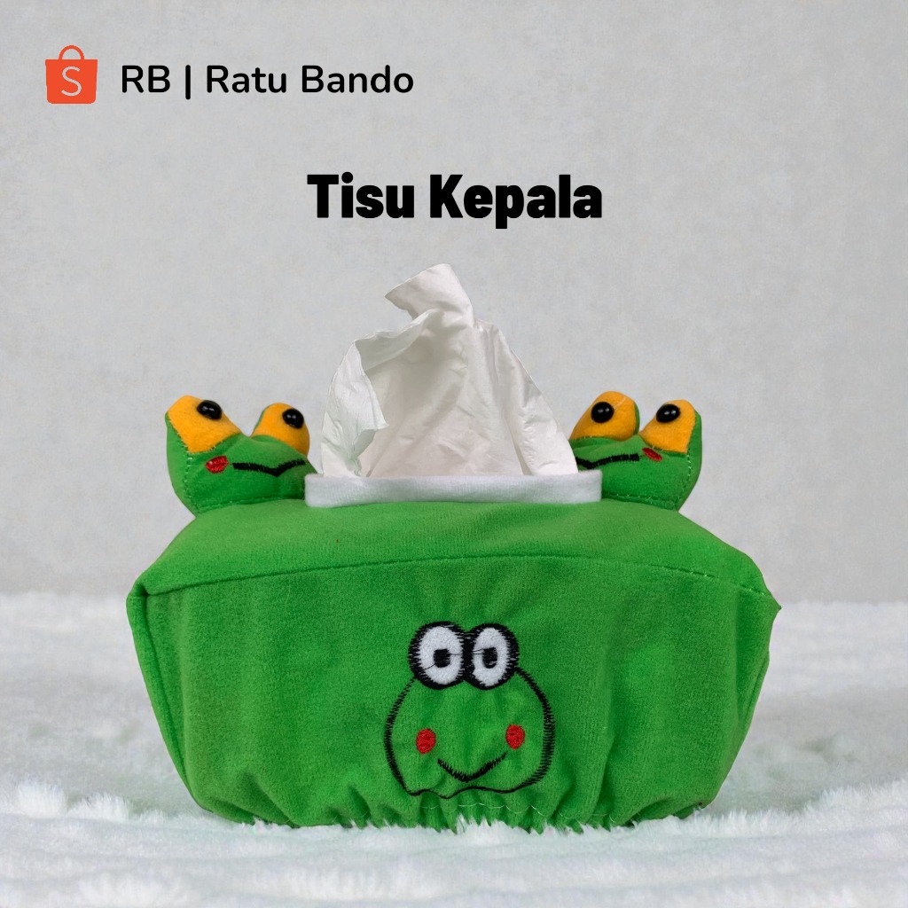Sarung Tisu Karakter Boneka - Cover Tempat Tisu Karakter - Tisu Mobil