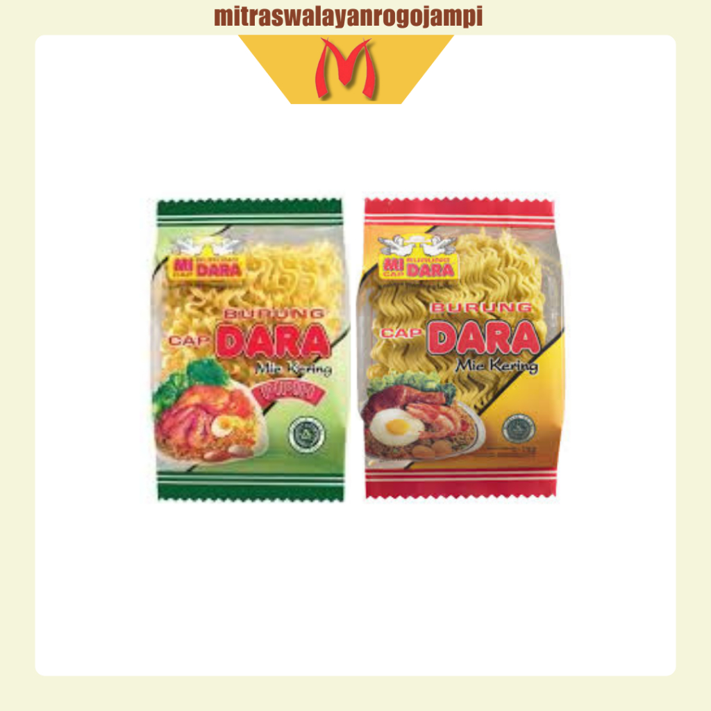 BURUNG DARA Mie Kering | Mie Telur