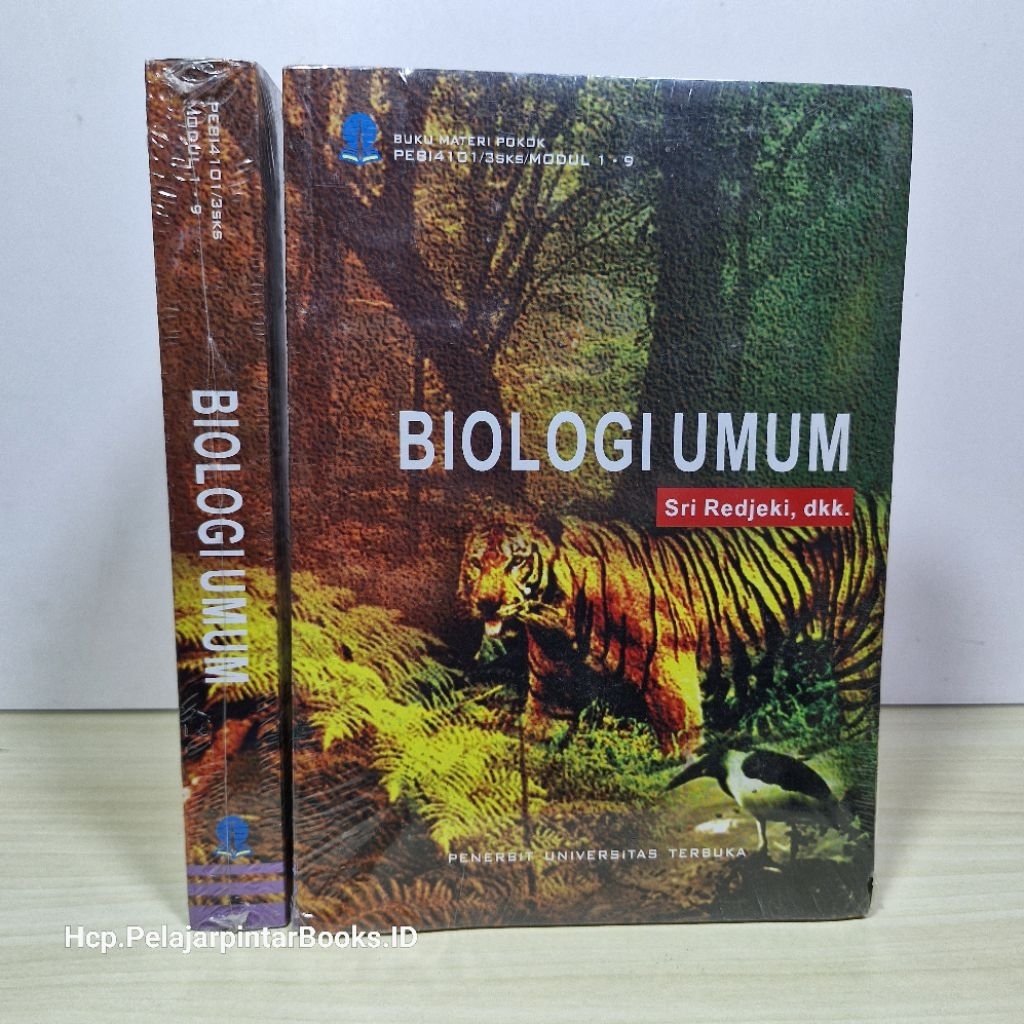 Buku BIOLOGI UMUM. Penerbit Universitas Terbuka. UT. ORIGINAL.
