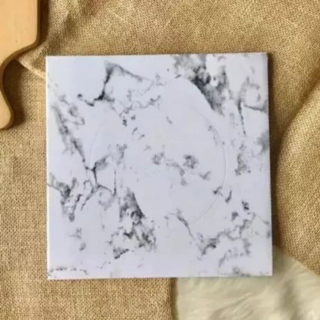 Tatakan Kue Marble 25x25 / Cake Board Marble