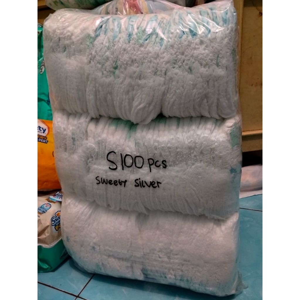 POPOK REPACK SWEETY SILVER UK S100 PCS