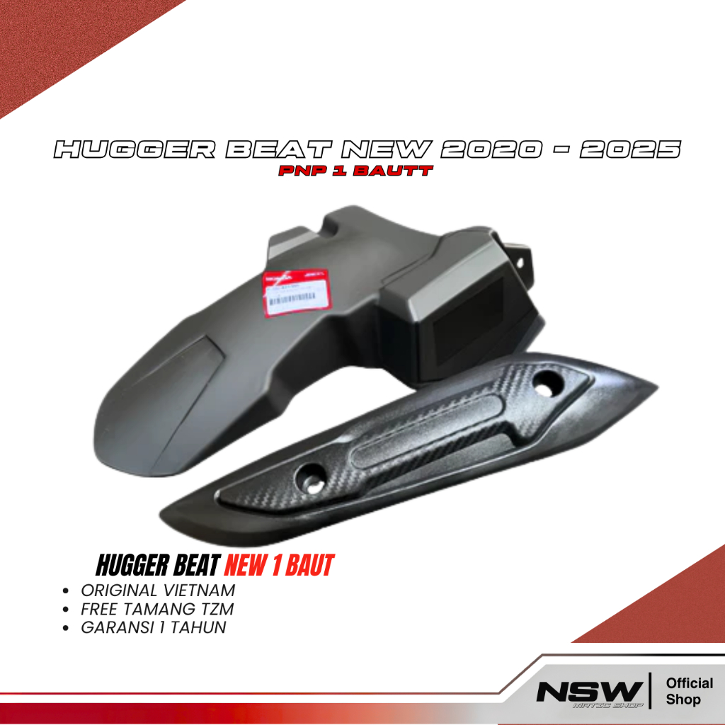 Hugger Spakbor Beat Deluxe Scoopy Genio spakbor kolong hungger Vietnam airblade original