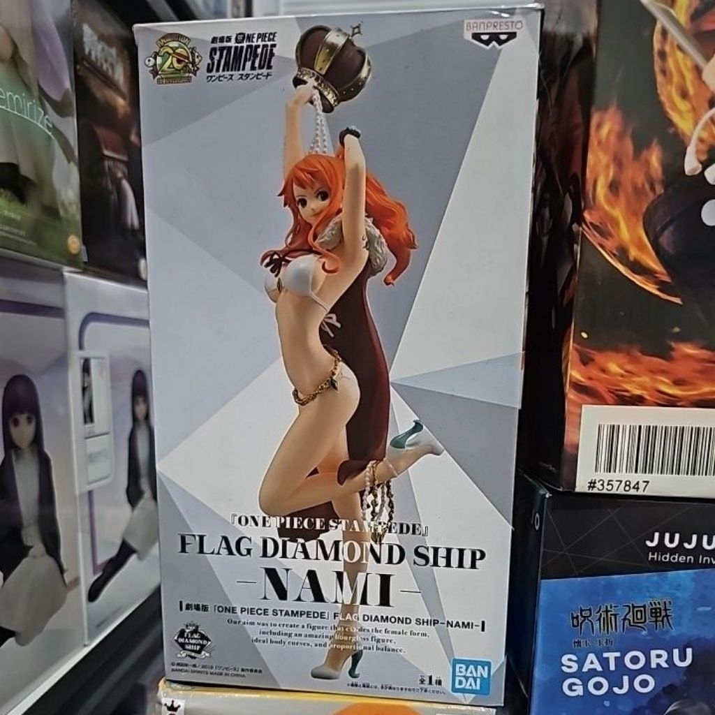 one piece flag diamond ship FDS nami figure
