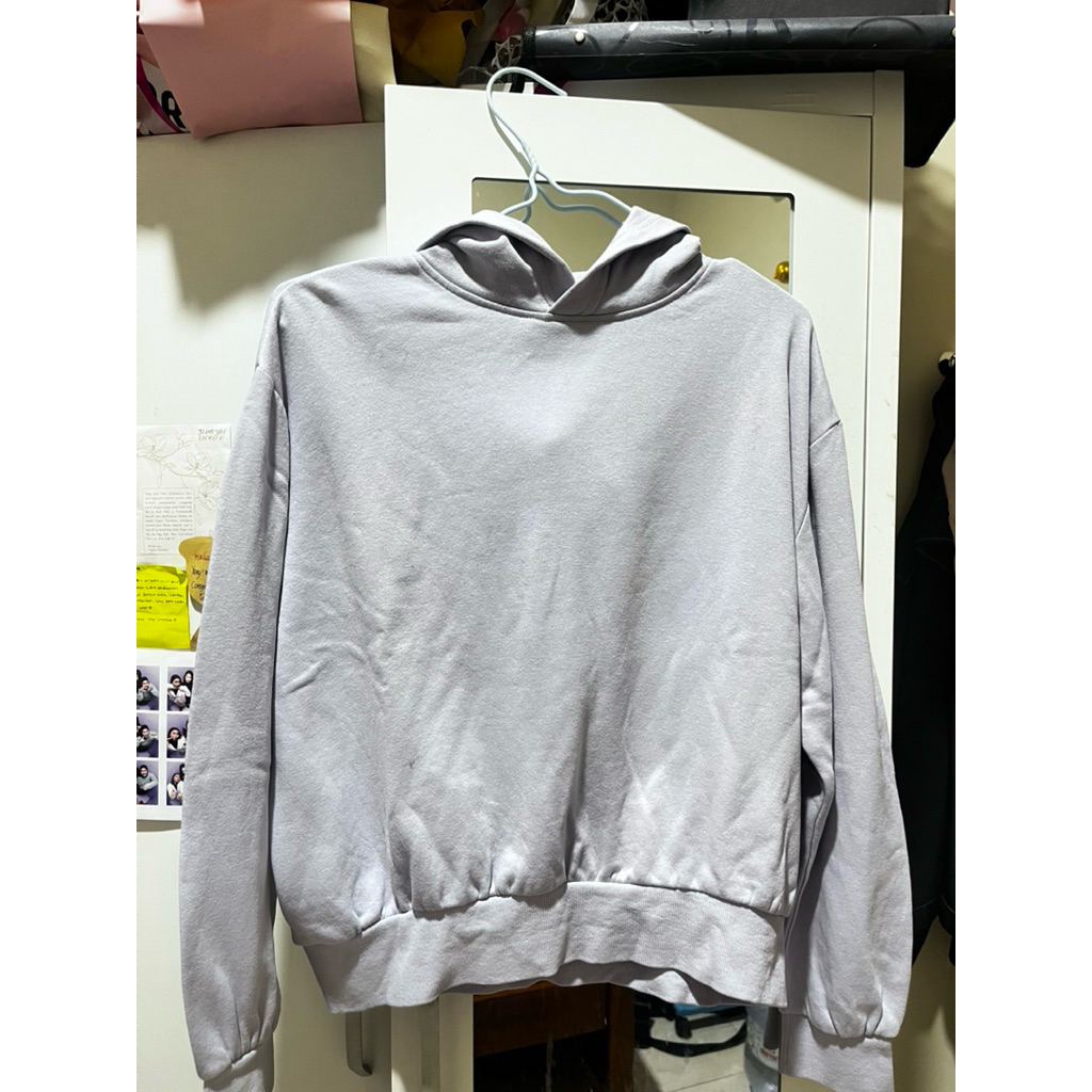 preloved hoodie hnm purple