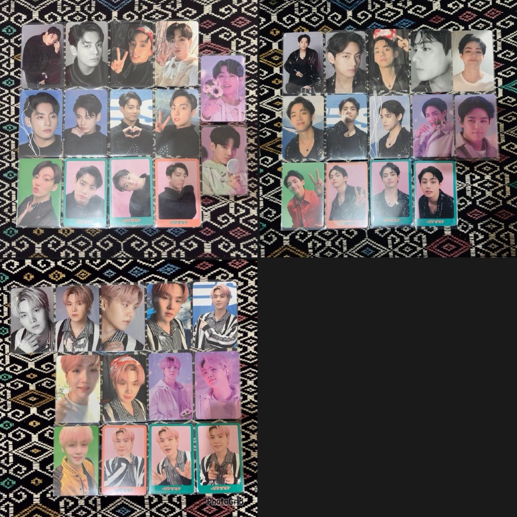 OFFICIAL PHOTOCARD PC BTS RM JIN JHOPE JIMIN TAEHYUNG JUNGKOOK - PC DICON 102 SET