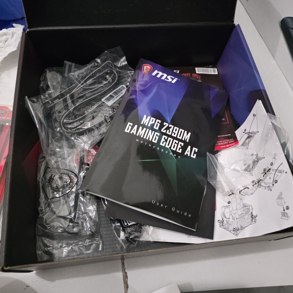 MSI Motherboard MPG Z390M Intel Core i7-8700K Processor untuk Performa Gaming Optimal Preloved