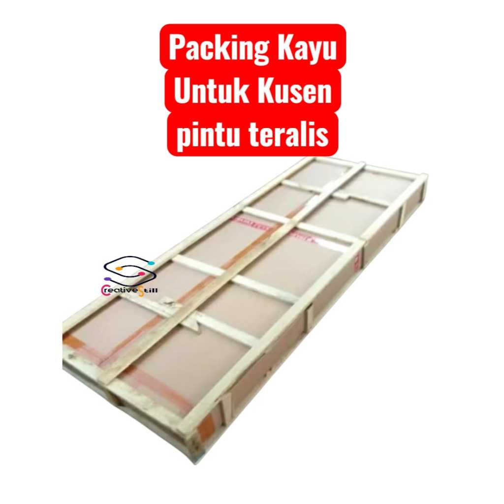 Packing kayu untuk kusen pintu tralis Tambahan Packing kayu 2sisi full