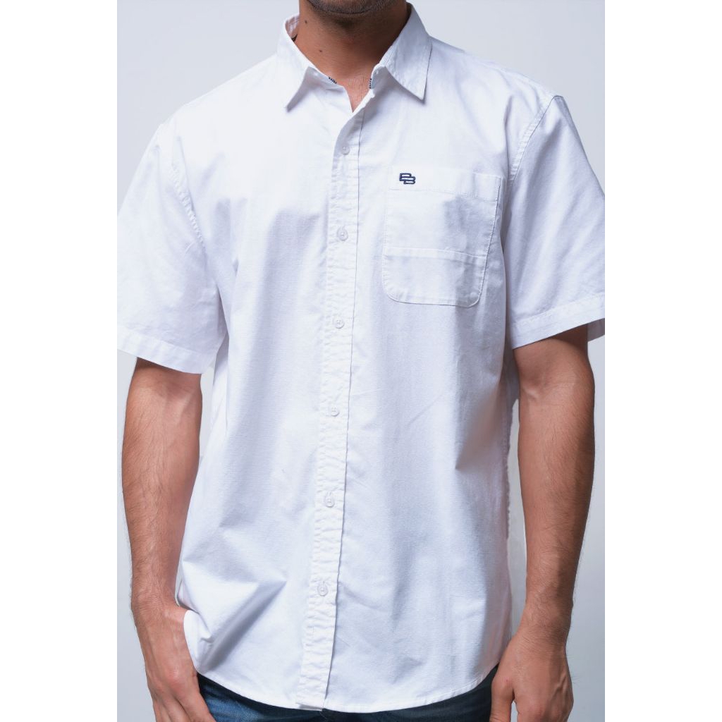 kemeja lengan pendek casual keren bombboogie original 100%