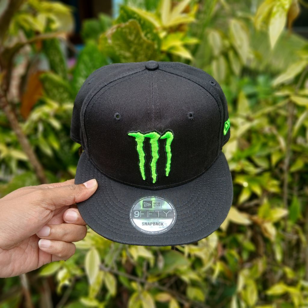 Topi Snapback New Era 9Fifty Monster Energy