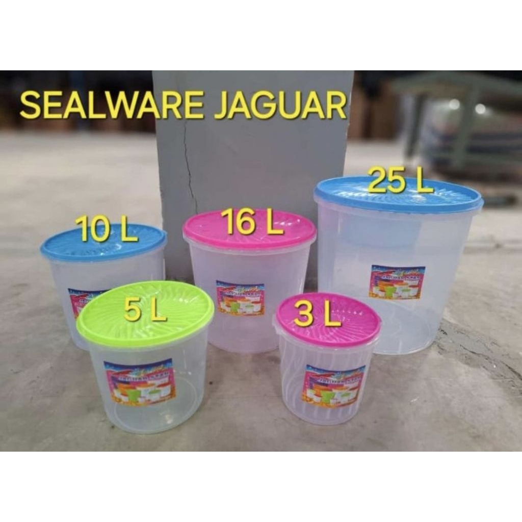 Sealware 16 Liter Jaguar/Toples 16 Liter jaguar/Toples Kue Kacang dan kerupuk