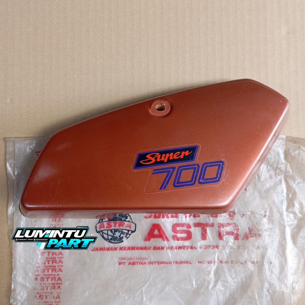 Tepong aki kiri supercub C700 ori tutup aki supercub C700 ori box aki Supercub C700 ori