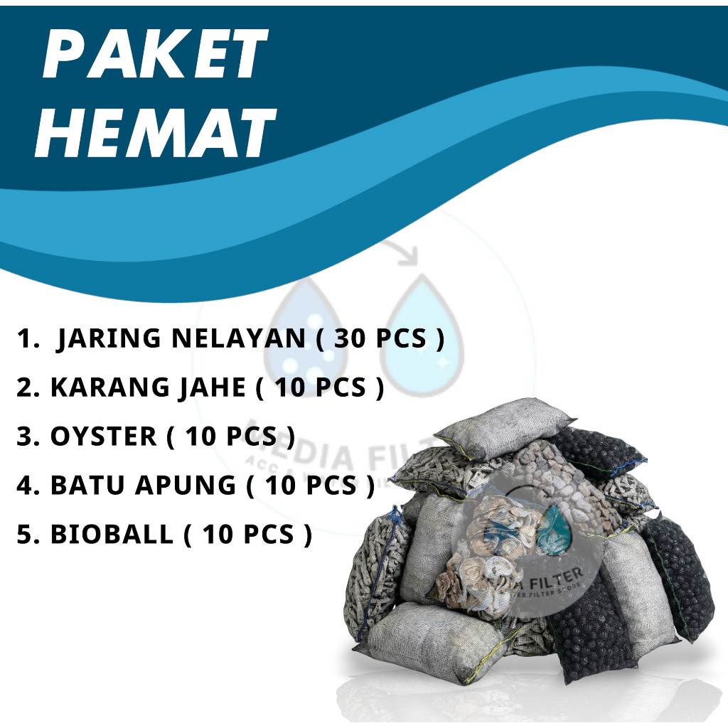 media filter - penjernih air kolam ikan koi