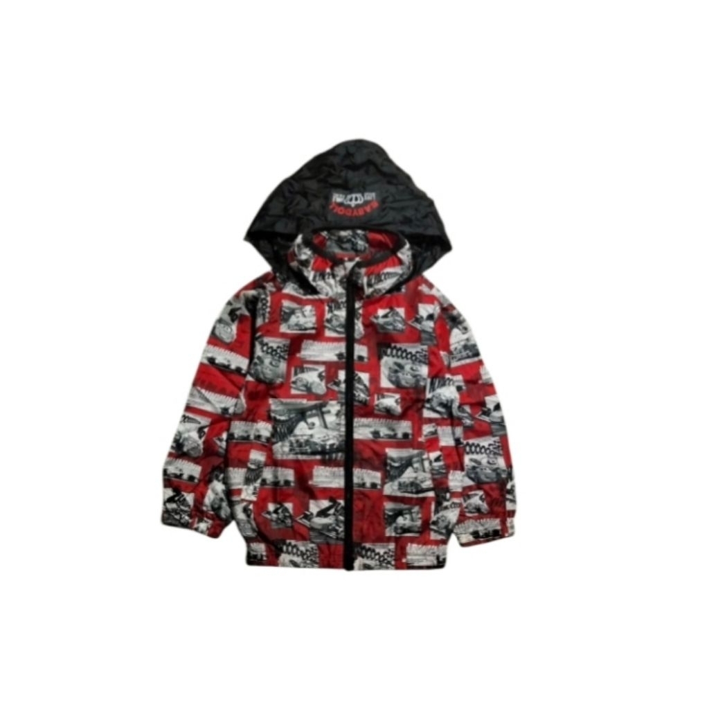 BABY DOLL kids jacket running motif Cars size 100 fit 1 - 2 th (P41xL32)