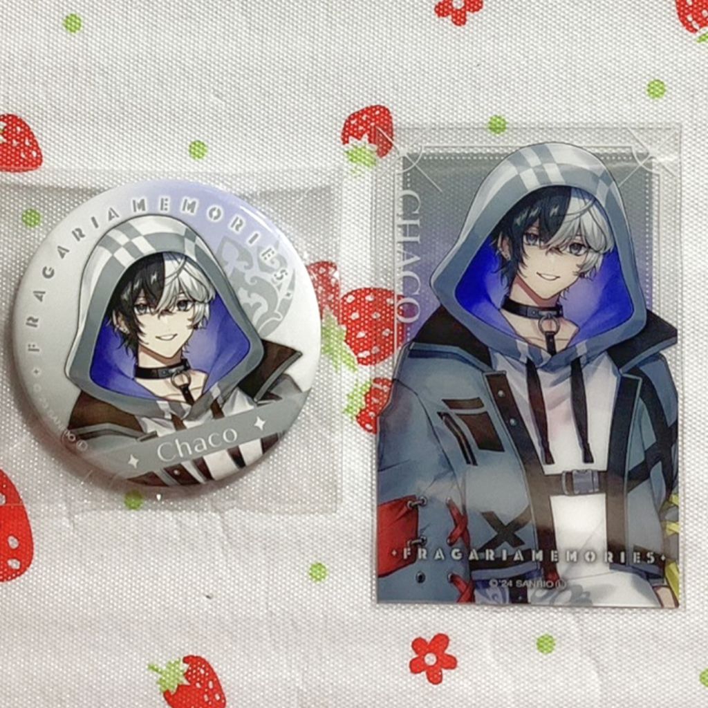 Fragaria Memories Chaco Badge & Clear Card