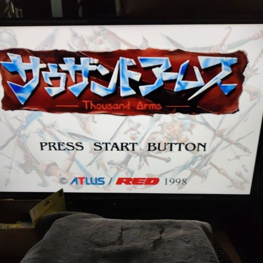 Kaset Cd Ps2 / PS1  Original Thousand Arms Disc.1