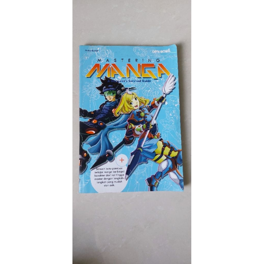 Mastering manga | Buku tutorial gambar manga