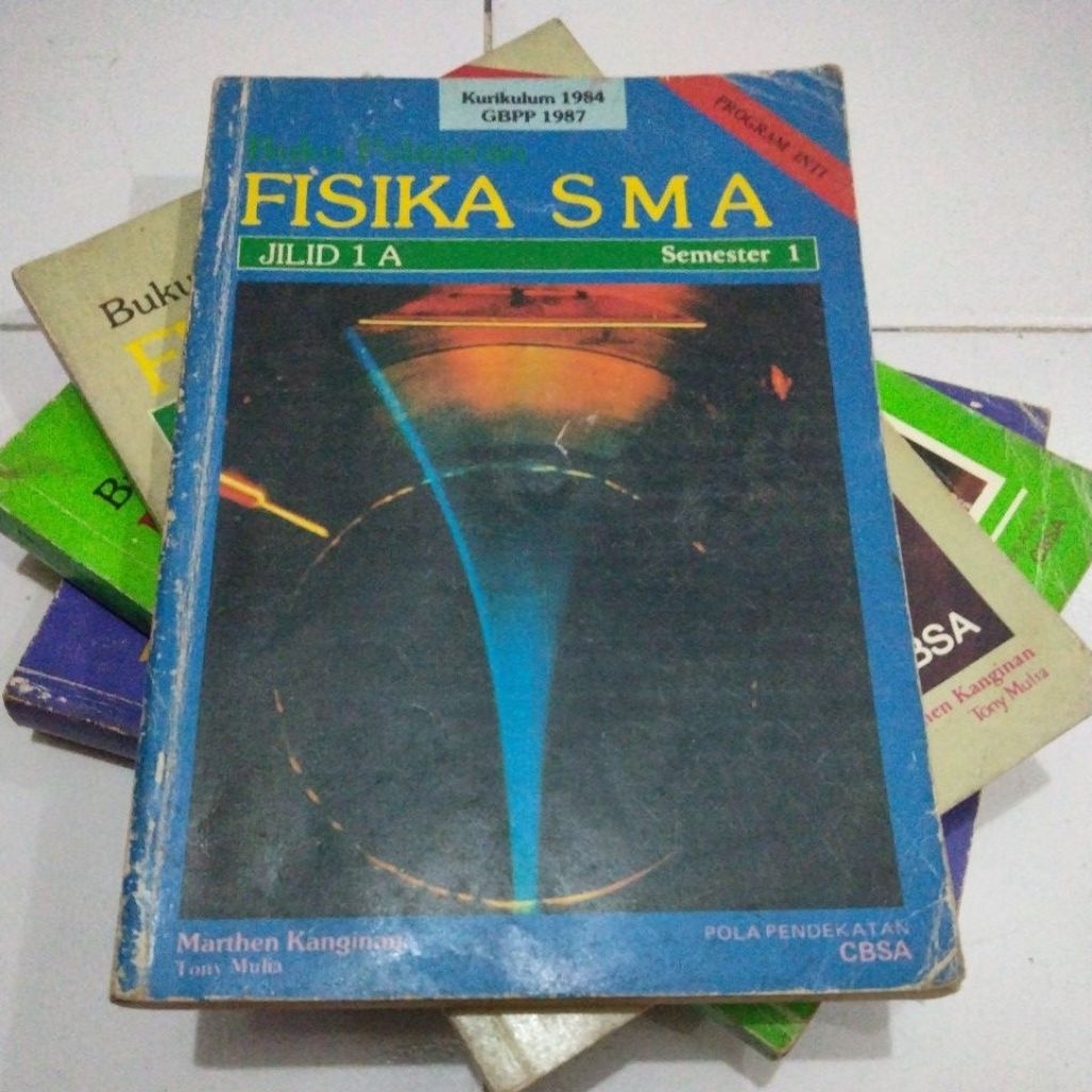 Paket Buku Fisika SMA Marthen Kanginan Kurikulum 1984
