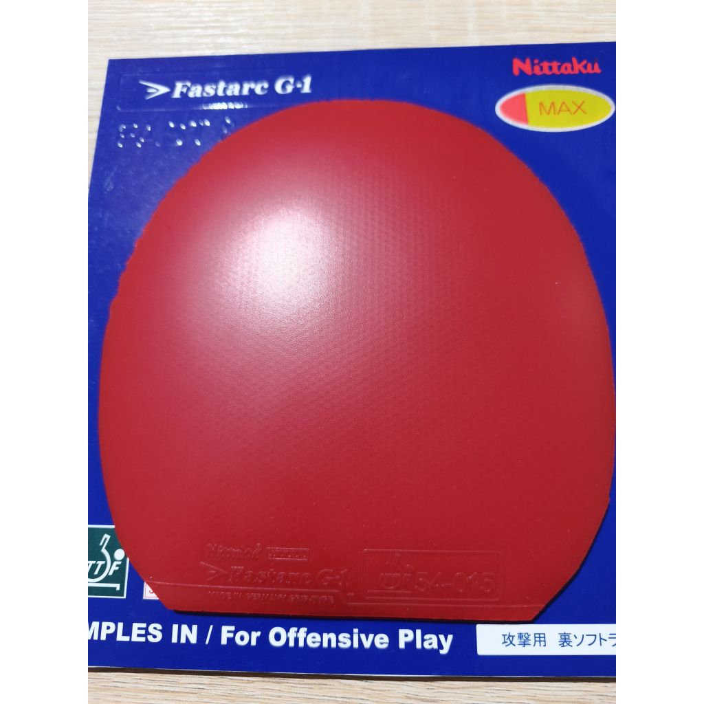 Nittaku Fastarc G1 Max Merah Second Japan