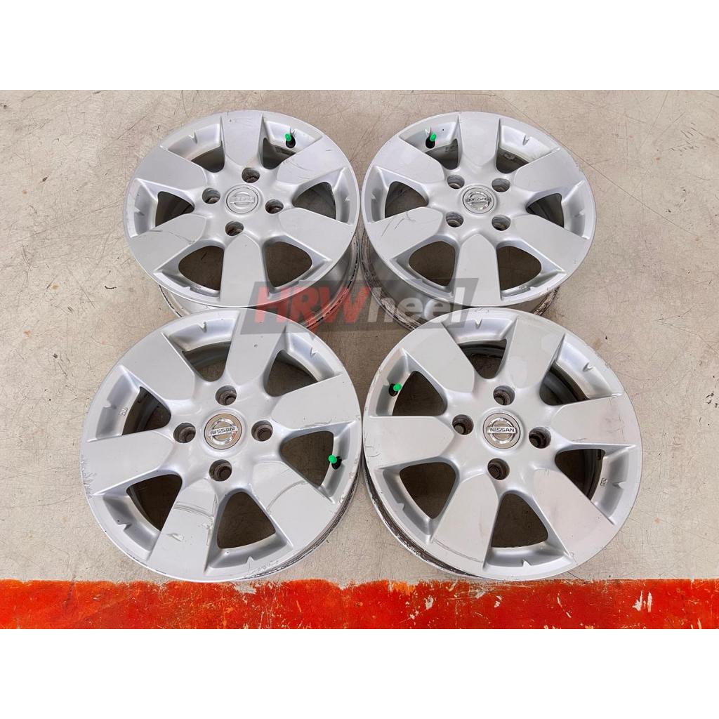 Velg Bekas Mobil Original Nissan Livina Ring 15 Pcd4x114 Silver